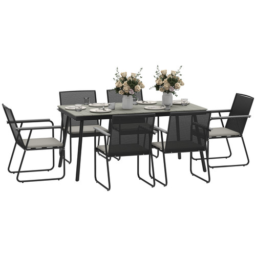 Piece garden dining set 6 - set,