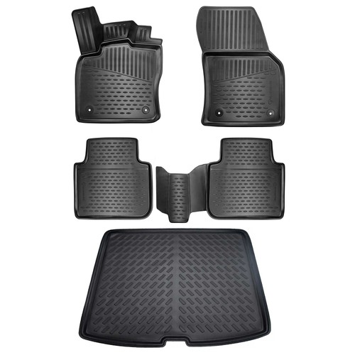 Rubber mats trunk - mats,